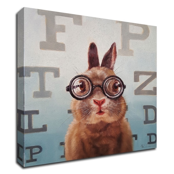 "Four Eyes" by Lucia Heffernan, Print on Canvas, Ready to Hang