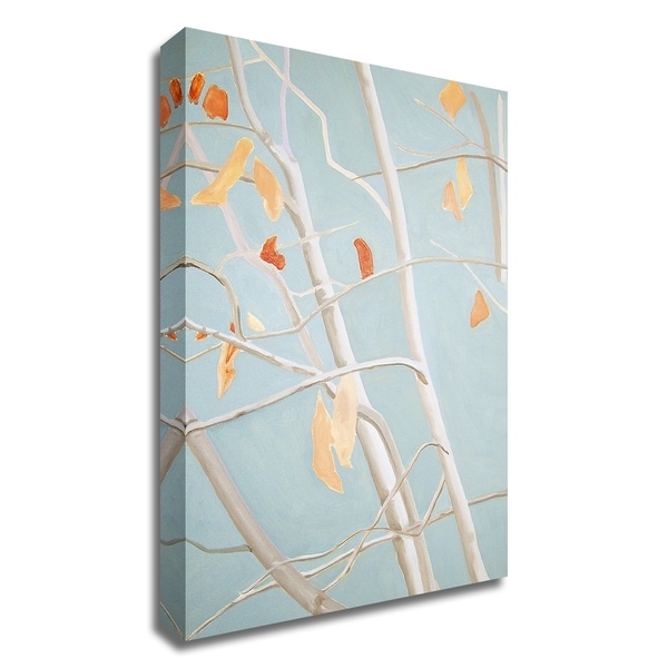 "Trees with Orange Leaves" by India & Purry, Print on Canvas, Ready to Hang