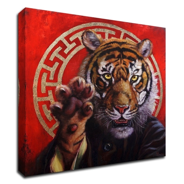 "Legend of Tiger Claw" by Lucia Heffernan, Print on Canvas, Ready to Hang