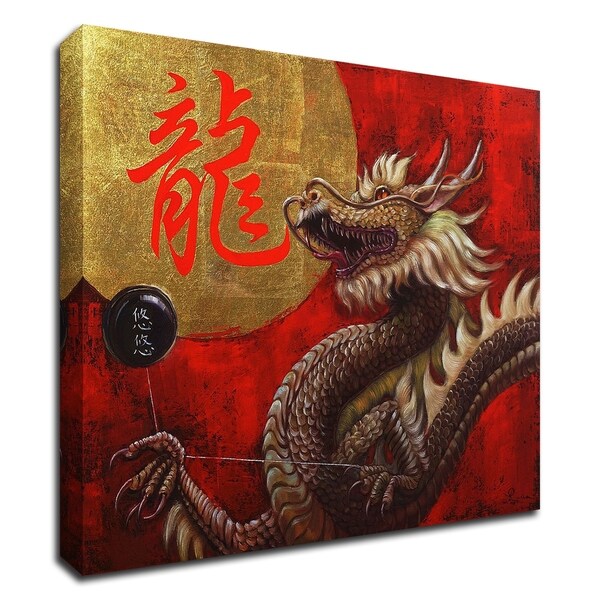 "Yoyo Master" by Lucia Heffernan, Print on Canvas, Ready to Hang