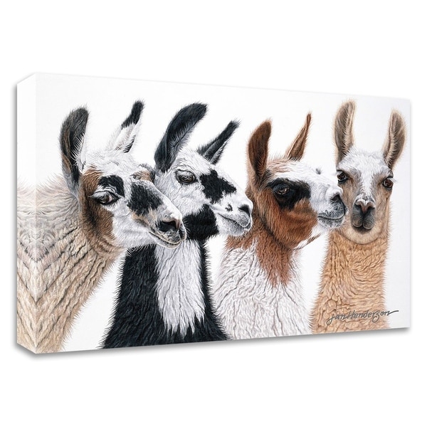"Peruvian Visitors" by Jan Henderson, Print on Canvas, Ready to Hang