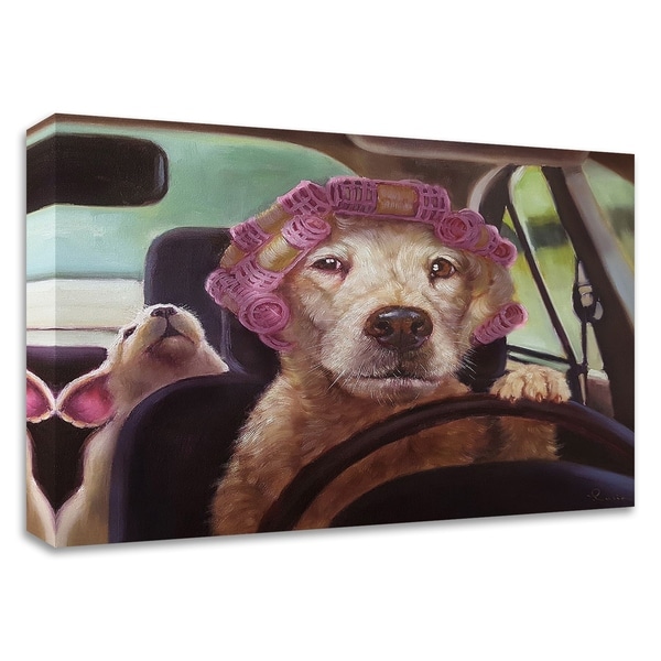 "Mommy Chauffeur" by Lucia Heffernan, Print on Canvas, Ready to Hang