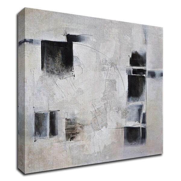 "Black and White and In Between" by Karen Hale, Print on Canvas, Ready to Hang
