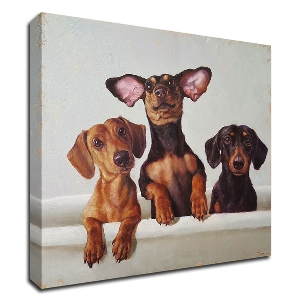 "3 Amigos" by Lucia Heffernan, Print on Canvas, Ready to Hang