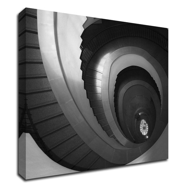 "Spiral Staircase No. 5" by PhotoINC Studio, Print on Canvas, Ready to Hang
