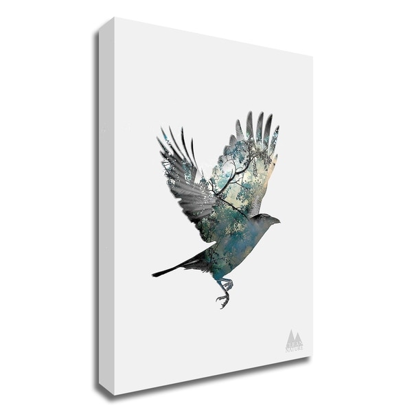 "Bird" by Clean Nature, Print on Canvas, Ready to Hang