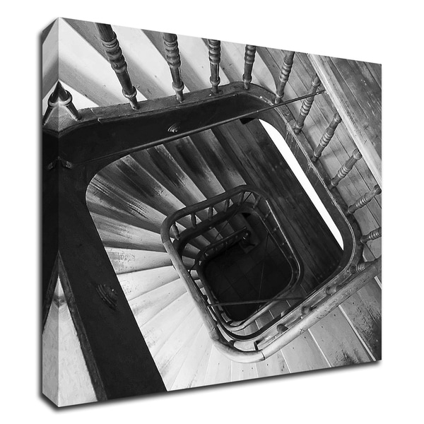 "Spiral Staircase No. 8" by PhotoINC Studio, Print on Canvas, Ready to Hang