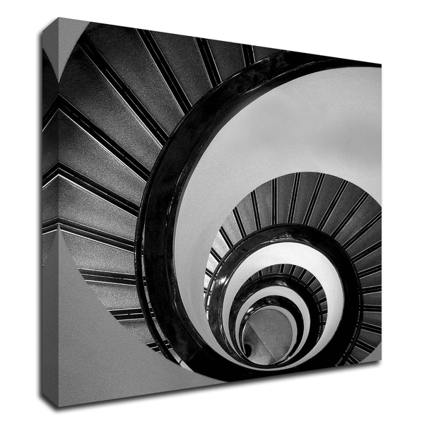 "Spiral Staircase No. 3" by PhotoINC Studio, Print on Canvas, Ready to Hang