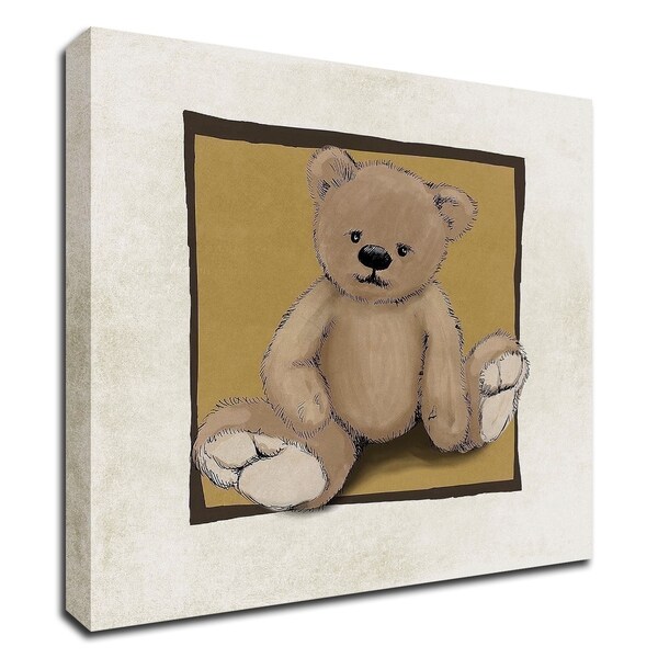 "Teddy Bear" by GraphINC, Print on Canvas, Ready to Hang