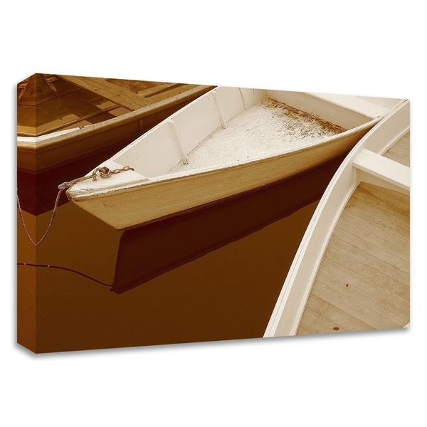 "Boats" by PhotoINC Studio, Print on Canvas, Ready to Hang