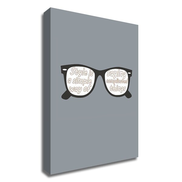 "Glasses" by GraphINC, Print on Canvas, Ready to Hang