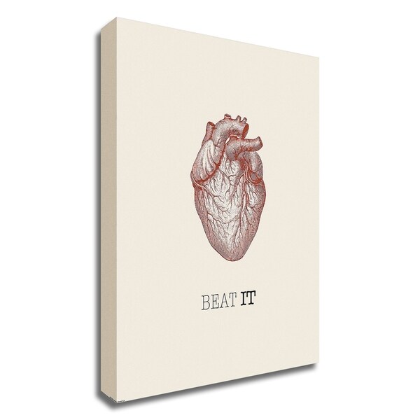 "Beat It" by GraphINC, Print on Canvas, Ready to Hang