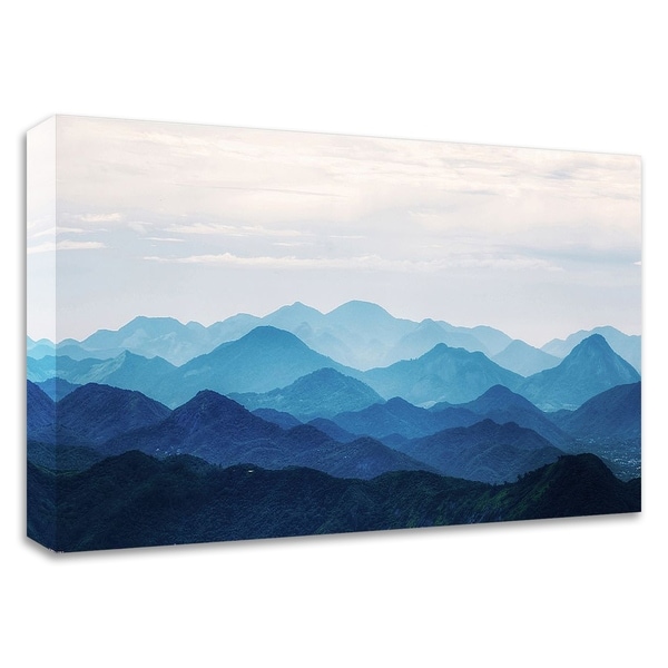 "Blue Mountains" by PhotoINC Studio, Print on Canvas, Ready to Hang