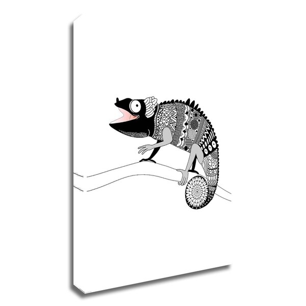 "Gecko" by GraphINC, Print on Canvas, Ready to Hang