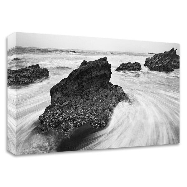 "Beach Rocks" by PhotoINC Studio, Print on Canvas, Ready to Hang