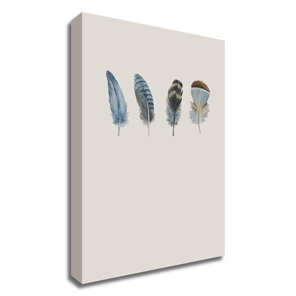 "Feather 11" by Incado, Print on Canvas, Ready to Hang