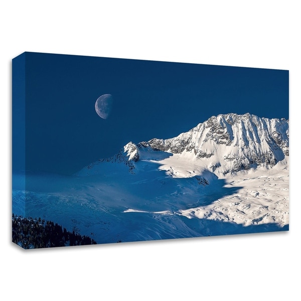 "Moon" by Vladimir Kostka, Print on Canvas, Ready to Hang