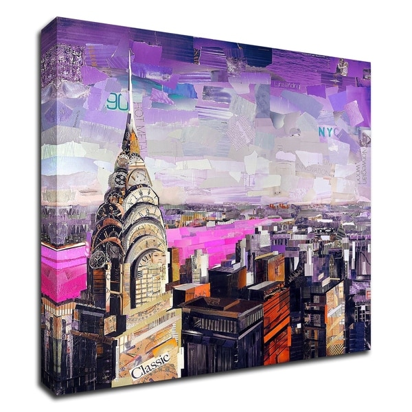 "Chrysler View" by James Grey, Print on Canvas, Ready to Hang
