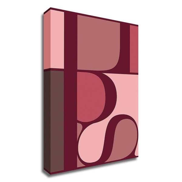 "Lips" by TypeLike, Print on Canvas, Ready to Hang