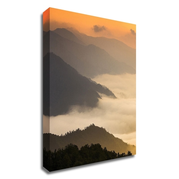 "Dusty morning" by PhotoINC Studio, Print on Canvas, Ready to Hang