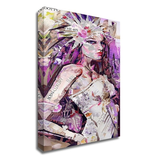 "Ice Flower" by James Grey, Print on Canvas, Ready to Hang