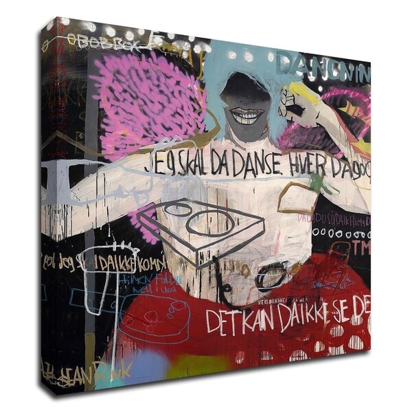 "DJ" by Sean Punk, Print on Canvas, Ready to Hang