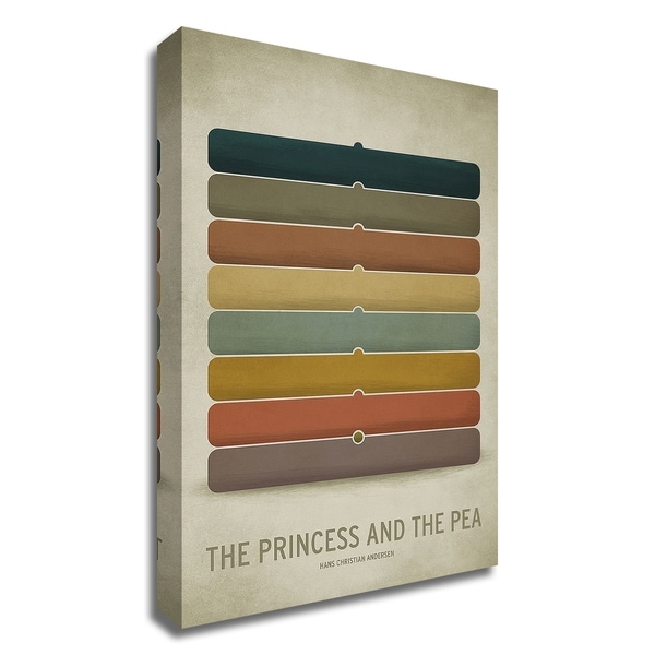 "Princess Pea" by Christian Jackson, Print on Canvas, Ready to Hang