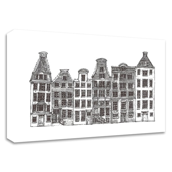 "Amsterdam I" by Incado, Print on Canvas, Ready to Hang