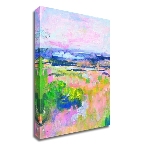 "Colourful Land II" by TA Marrison, Print on Canvas, Ready to Hang