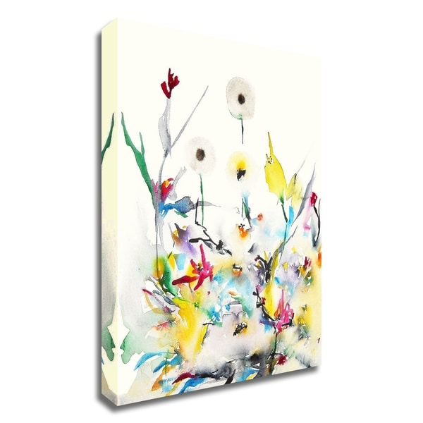 "Summer Garden VI" by Karin Johannesson, Print on Canvas, Ready to Hang