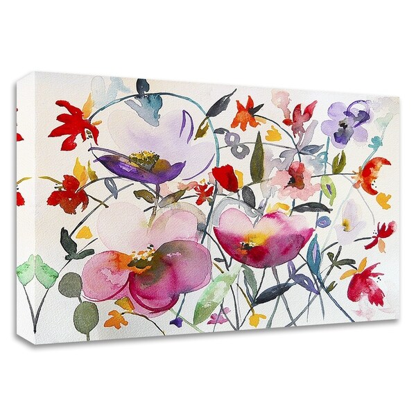 "Bohemian Garden" by Karin Johannesson, Print on Canvas, Ready to Hang