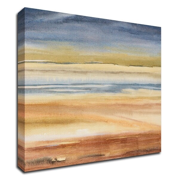 "Waves on the Shore" by Nancy Knight, Print on Canvas, Ready to Hang