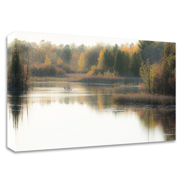 "Calming Waters" by Matthew Platz, Print on Canvas, Ready to Hang