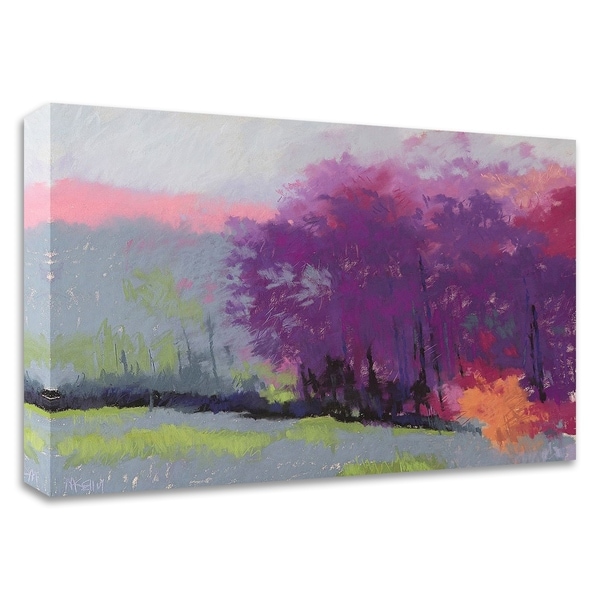 "Pantone Woods" by Mike Kelly, Print on Canvas, Ready to Hang