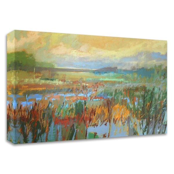 "Marsh in May" by Jane Schmidt, Print on Canvas, Ready to Hang