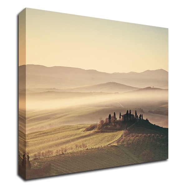"Tuscan Sunrise" by Margaret Morrissey, Print on Canvas, Ready to Hang