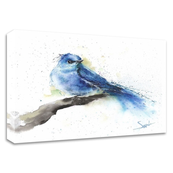 "Bluebird" by Eric Sweet, Print on Canvas, Ready to Hang