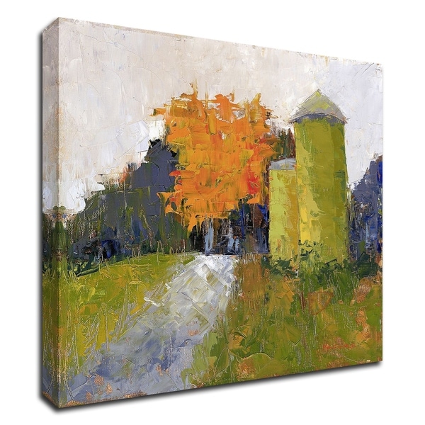 "Silos" by Carol Maguire, Print on Canvas, Ready to Hang