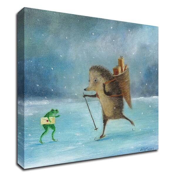 "Julemanden" by DD McInnes, Print on Canvas, Ready to Hang