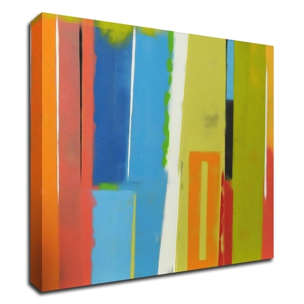 "Urban Summer 19" by Gill Miller, Print on Canvas, Ready to Hang