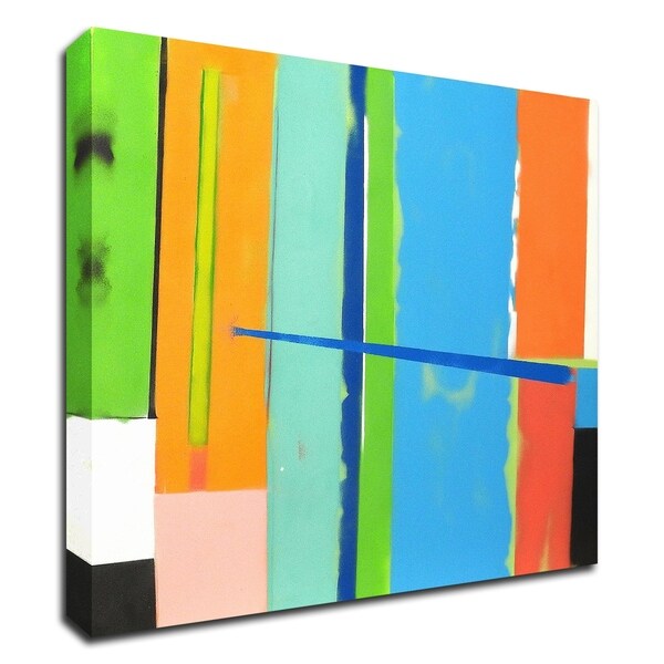"Urban Summer 18" by Gill Miller, Print on Canvas, Ready to Hang