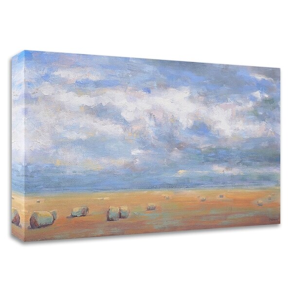 "Harvest of Gatinais" by Clement Nivert, Print on Canvas, Ready to Hang