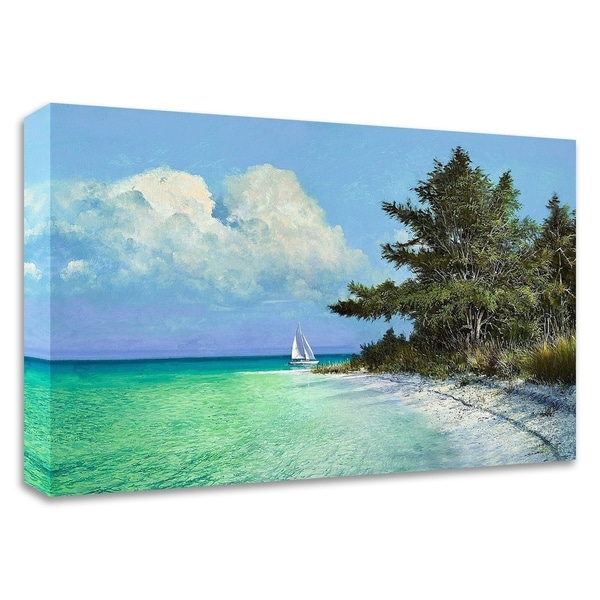 "Cayo Costa Beach" by Kent Sullivan, Print on Canvas, Ready to Hang