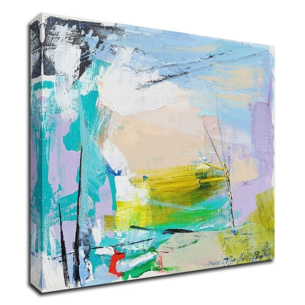 "Violet Vigor III" by Tracy Lynn Pristas, Print on Canvas, Ready to Hang