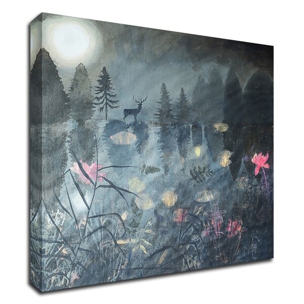 "Moonlit Moment" by Dawn Stacey, Print on Canvas, Ready to Hang