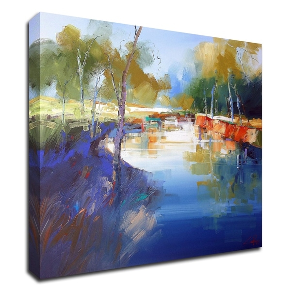 "Morning at Cobram" by Craig Trewin Penny, Print on Canvas, Ready to Hang