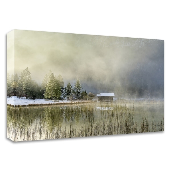 "First Touch of Snow" by Anne Schneidersmann, Print on Canvas, Ready to Hang