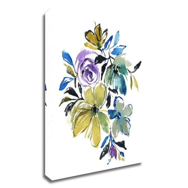 "Blue Notes" by Joy Ting, Print on Canvas, Ready to Hang