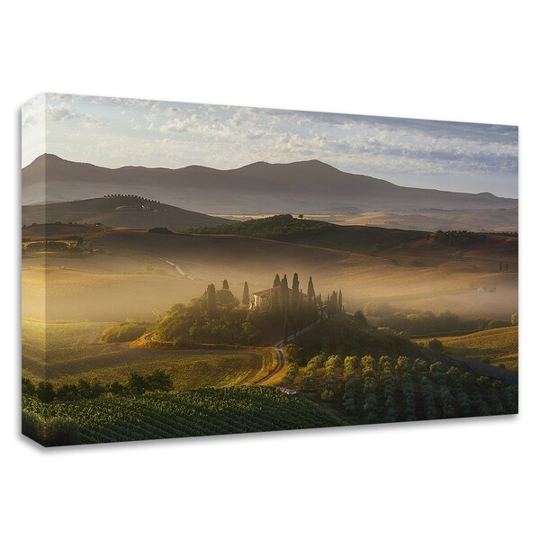 "Il Belvedere" by Anne Schneidersmann, Print on Canvas, Ready to Hang