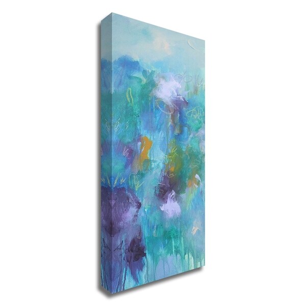 "Walking In Colors Two" by Anna Schueler, Print on Canvas, Ready to Hang